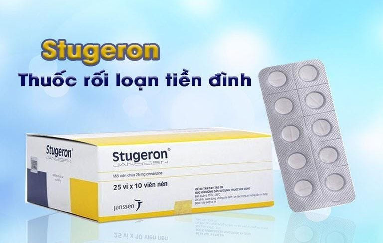 Thuốc rối loạn tiền đình Stugeron