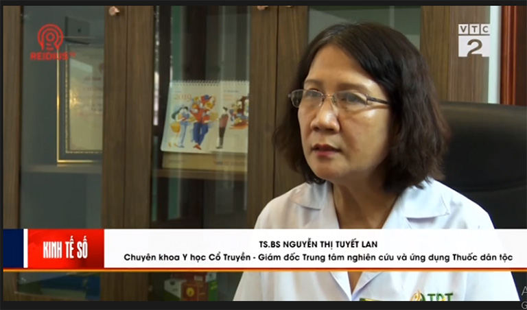 VTC2 phỏng vấn bác sĩ tuyết lan về bài thuốc chữa trĩ thuốc dân tộc